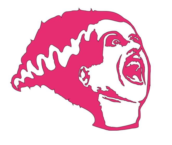 Bride of Frankenstein Universal Vinyl Decal Sticker Halloween Horror Metaphysical