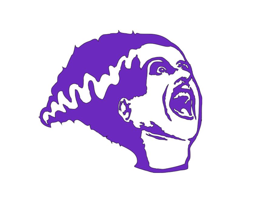 Bride of Frankenstein Universal Vinyl Decal Sticker Halloween Horror Metaphysical