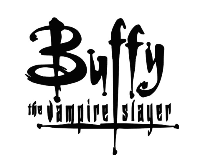Buffy Logo Vinyl Decal Sticker Halloween Horror Metaphysical