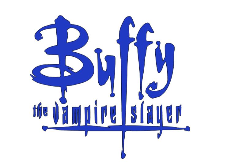 Buffy Logo Vinyl Decal Sticker Halloween Horror Metaphysical