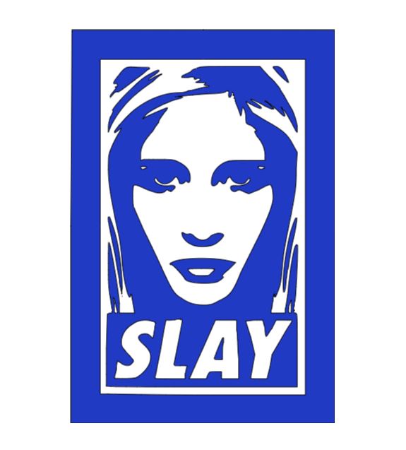 Buffy Slay Vinyl Decal Sticker Halloween Horror Metaphysical