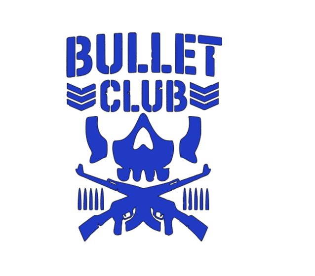Bullet Club Vinyl Decal Sticker Halloween Horror Wrestling