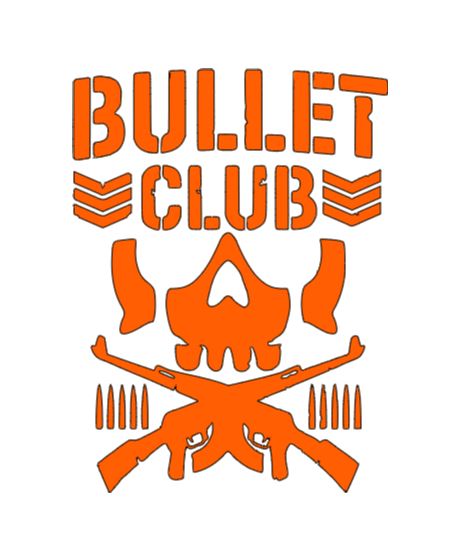 Bullet Club Vinyl Decal Sticker Halloween Horror Wrestling