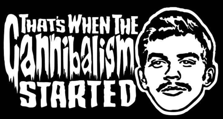 Jeffrey Dahmer Cannibalism True Crime Vinyl Decal Sticker Halloween Horror Metaphysical