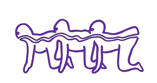 Human Centipede Vinyl Decal Sticker Halloween Horror Metaphysical