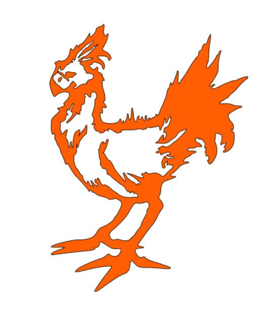 Chocobo Final Fantasy Vinyl Decal Sticker Halloween Horror Metaphysical Video Game