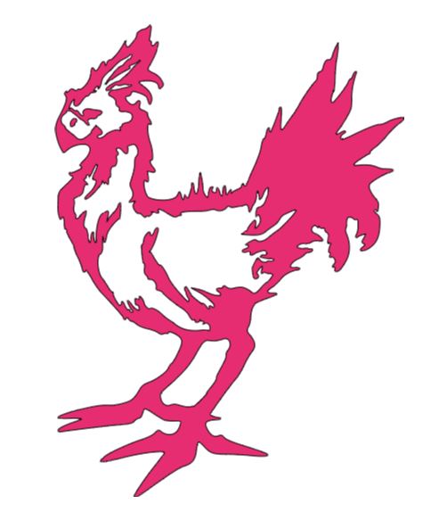 Chocobo Final Fantasy Vinyl Decal Sticker Halloween Horror Metaphysical Video Game
