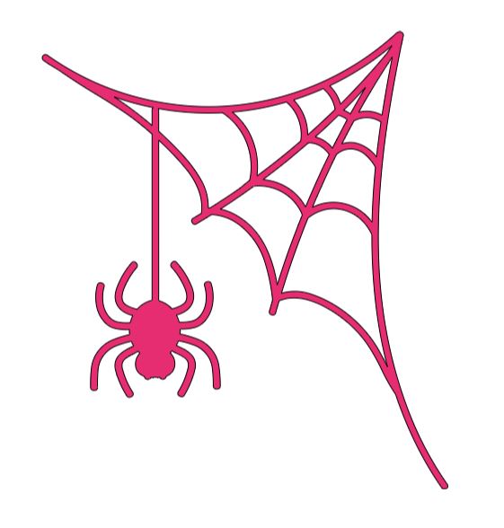 Corner Spider Web Vinyl Decal Sticker Halloween Horror Metaphysical
