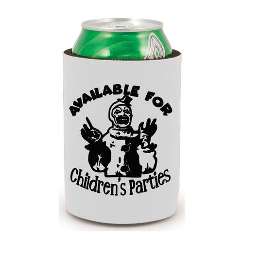 Art the Clown Terrifier Koozie Can Cooler Holder Horror True Crime Oddity Witchcraft