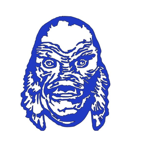 Creature Black Lagoon Universal Vinyl Decal Sticker Halloween Horror Metaphysical