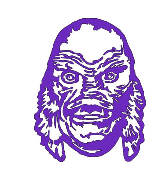 Creature Black Lagoon Universal Vinyl Decal Sticker Halloween Horror Metaphysical