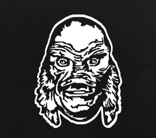 Creature Black Lagoon Universal Vinyl Decal Sticker Halloween Horror Metaphysical
