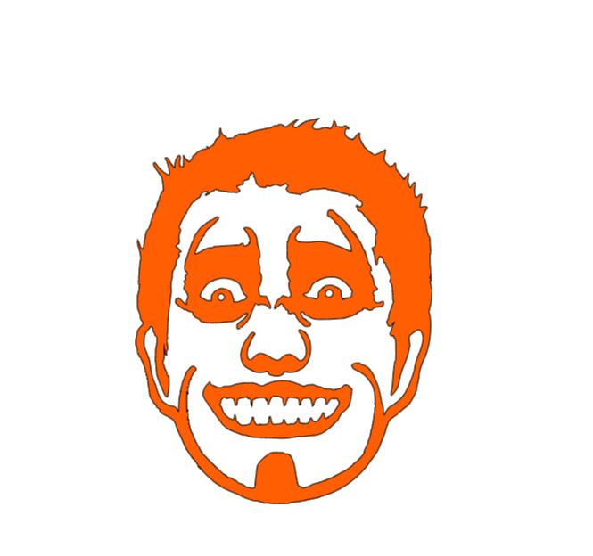 Danhausen Vinyl Decal Sticker Halloween Horror Wrestling