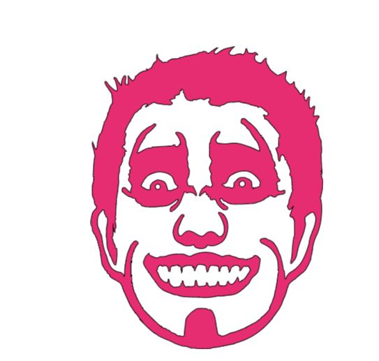 Danhausen Vinyl Decal Sticker Halloween Horror Wrestling