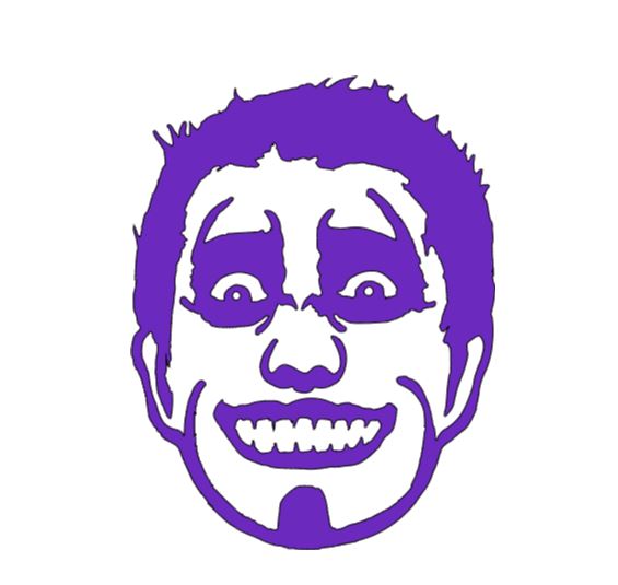 Danhausen Vinyl Decal Sticker Halloween Horror Wrestling