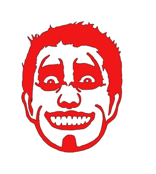 Danhausen Vinyl Decal Sticker Halloween Horror Wrestling