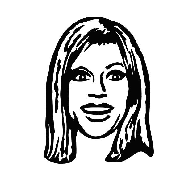 Dee Always Sunny Philadelphia Vinyl Decal Sticker Halloween Horror