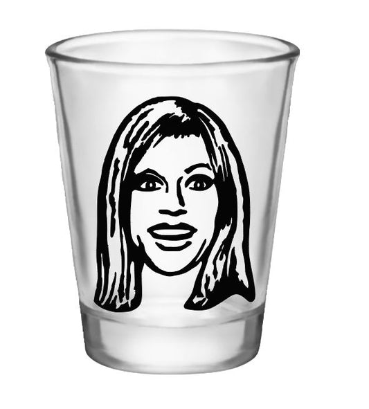 Dee Always Sunny in Philadelphia Shot Glass Barware Horror Halloween