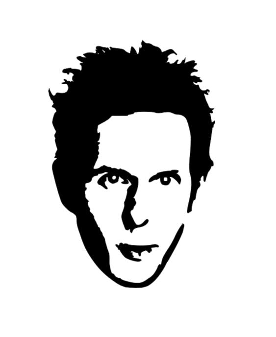 Dennis Always Sunny Philadelphia Vinyl Decal Sticker Halloween Horror