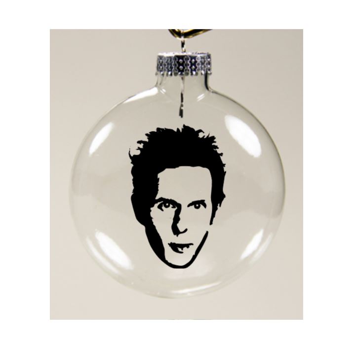 Dennis Always Sunny Philadelphia Clear Christmas Ornament Shatterproof Horror