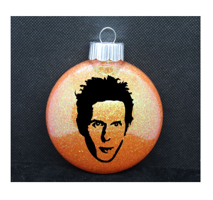 Dennis Always Sunny in Philadelphia Glitter Christmas Ornament Shatterproof Horror