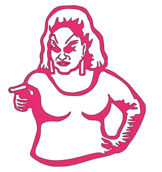 Divine Drag Queen Vinyl Decal Sticker Halloween Horror Metaphysical