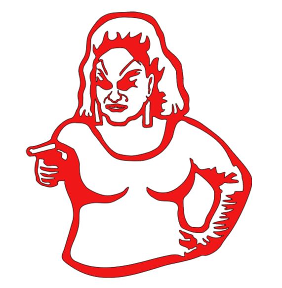 Divine Drag Queen Vinyl Decal Sticker Halloween Horror Metaphysical