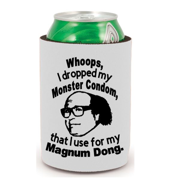 Frank Magnum Always Sunny in Philadelphia Koozie Can Cooler Holder Horror