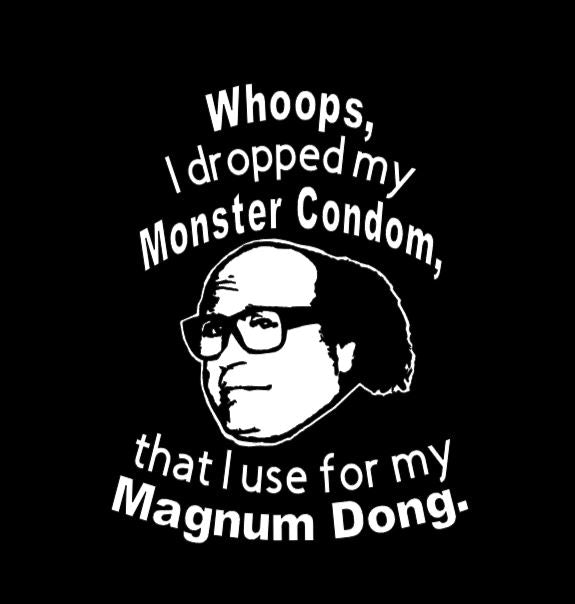 Frank Magnum Always Sunny Philadelphia Vinyl Decal Sticker Halloween Horror