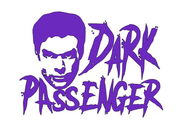 Dexter Dark Passenger Vinyl Decal Sticker Halloween Horror Metaphysical