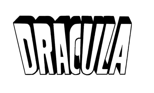 Dracula Universal Vinyl Decal Sticker Halloween Horror Metaphysical