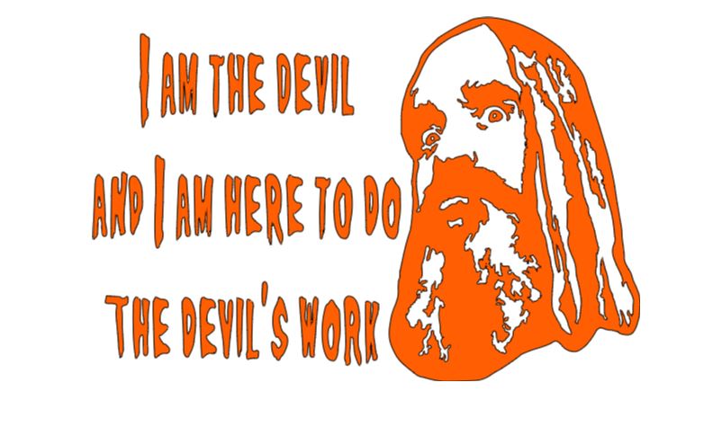 Otis Driftwood Devils Work Vinyl Decal Sticker Halloween Horror Metaphysical