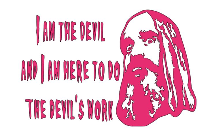 Otis Driftwood Devils Work Vinyl Decal Sticker Halloween Horror Metaphysical