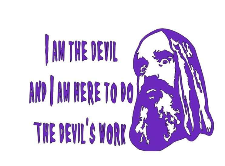 Otis Driftwood Devils Work Vinyl Decal Sticker Halloween Horror Metaphysical
