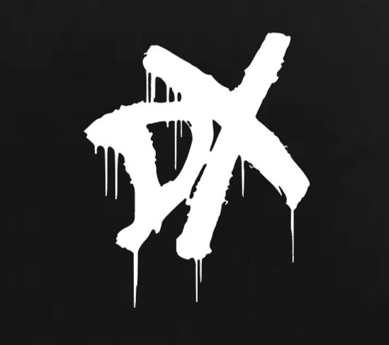 DX Degeneration X Vinyl Decal Sticker Halloween Horror Wrestling