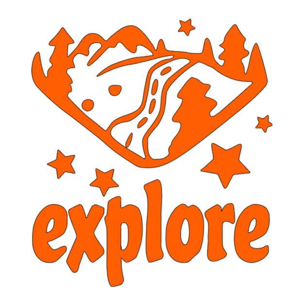 Explore Travel Vinyl Decal Sticker Halloween Horror Metaphysical