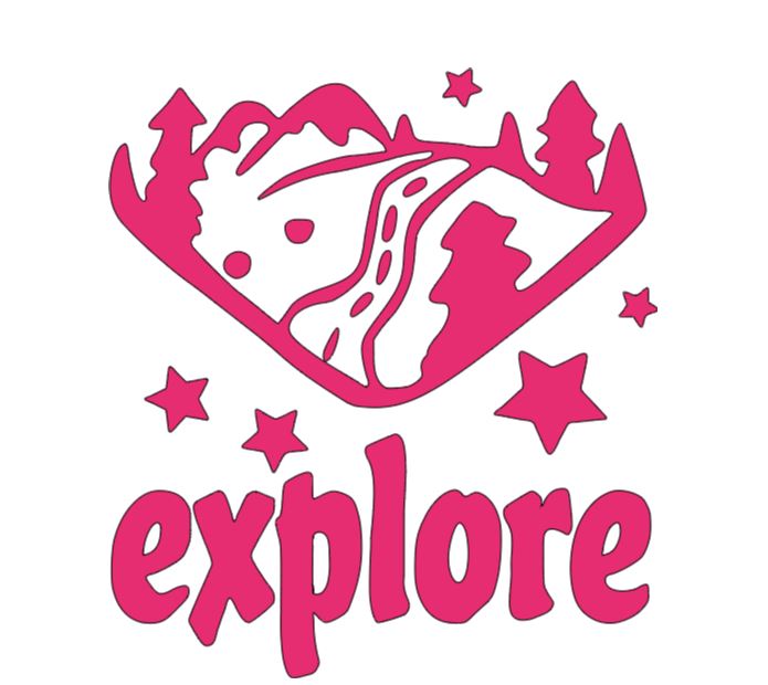 Explore Travel Vinyl Decal Sticker Halloween Horror Metaphysical