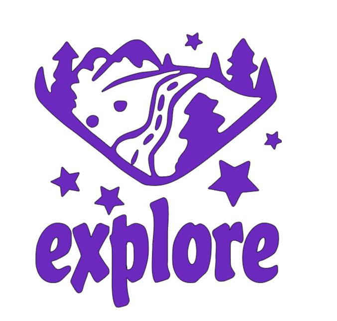 Explore Travel Vinyl Decal Sticker Halloween Horror Metaphysical