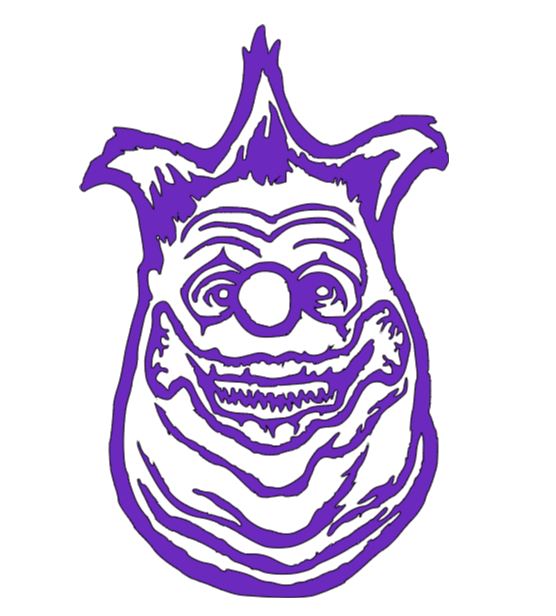 Fatso Killer Klowns Outer Space Vinyl Decal Sticker Halloween Horror Metaphysical