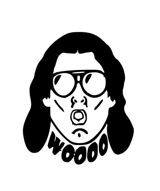 Ric Flair Woooo Vinyl Decal Sticker Halloween Horror Wrestling