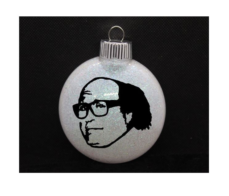 Frank Always Sunny in Philadelphia Glitter Christmas Ornament Shatterproof Horror