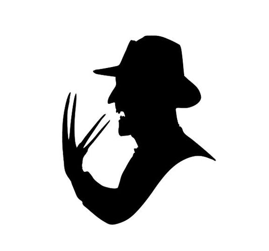 Freddy Krueger Nightmare Elm Street Vinyl Decal Sticker Halloween Horror Metaphysical