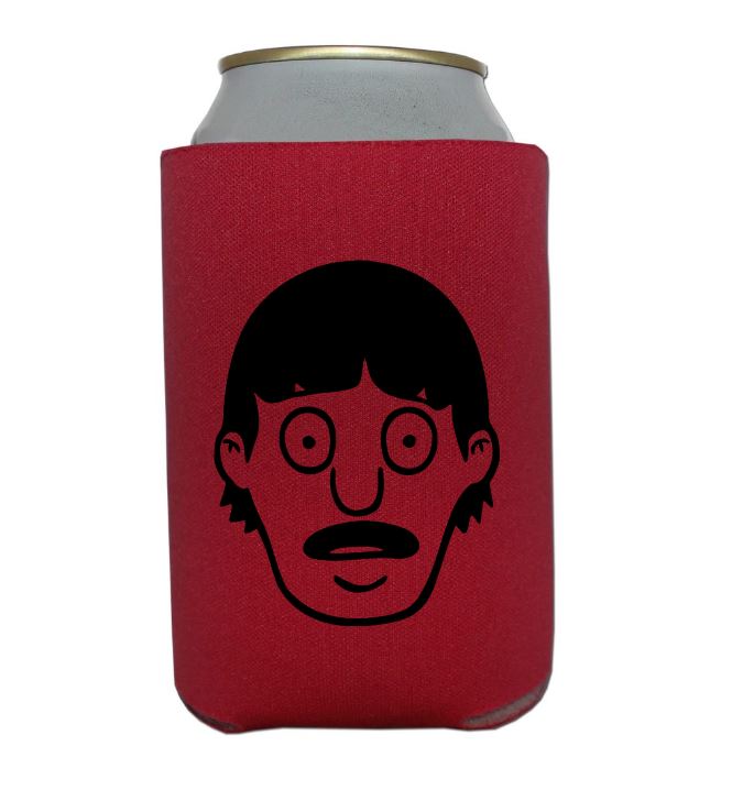 Gene Bob's Burgers Koozie Can Cooler Holder Horror True Crime