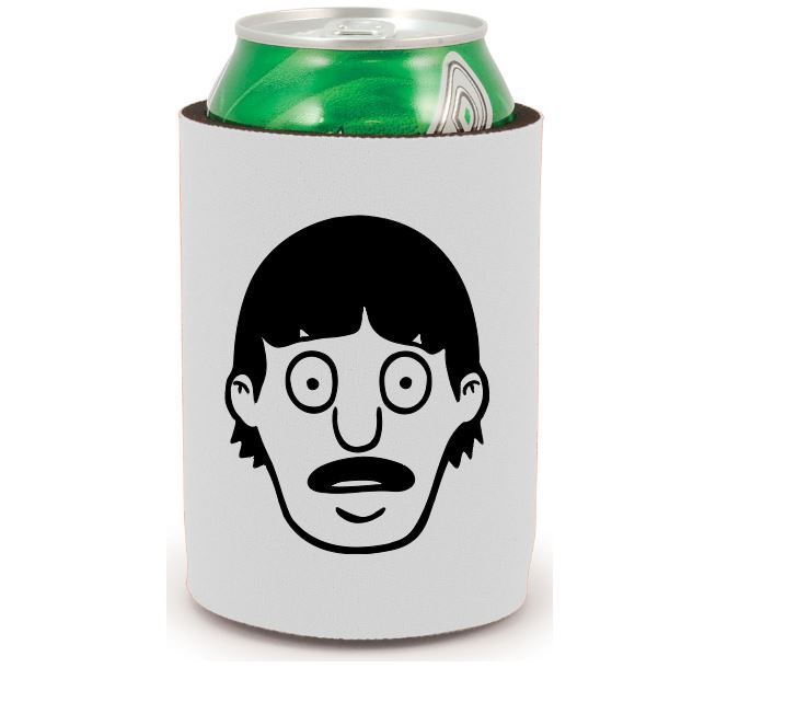 Gene Bob's Burgers Koozie Can Cooler Holder Horror True Crime