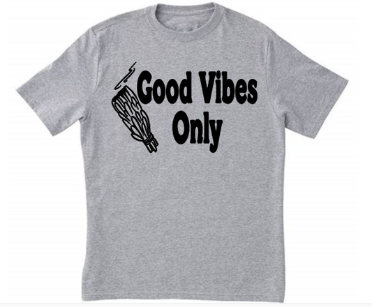 Good Vibes Only Witch Unisex Shirt Tee Clothing Horror Halloween
