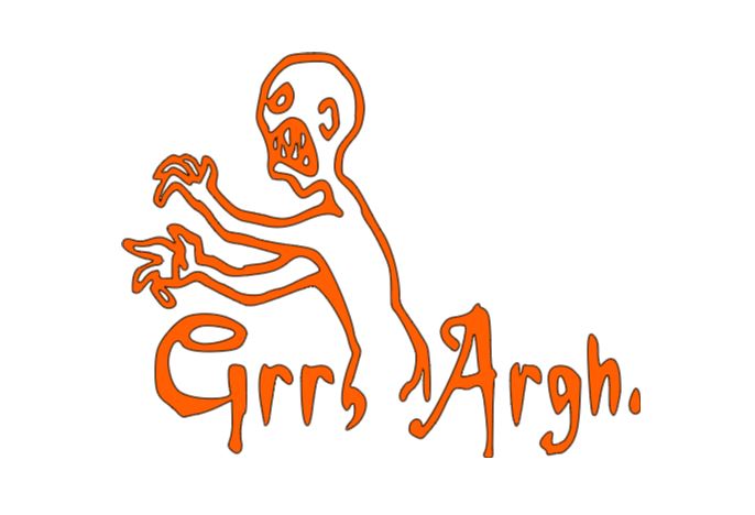 Grr Argh Buffy Vinyl Decal Sticker Halloween Horror Metaphysical