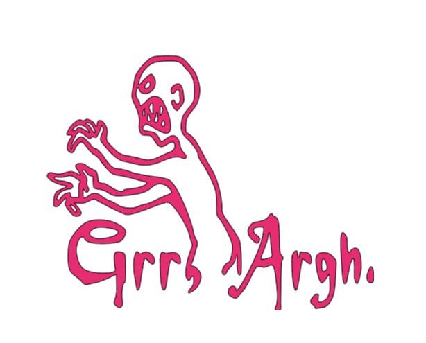 Grr Argh Buffy Vinyl Decal Sticker Halloween Horror Metaphysical