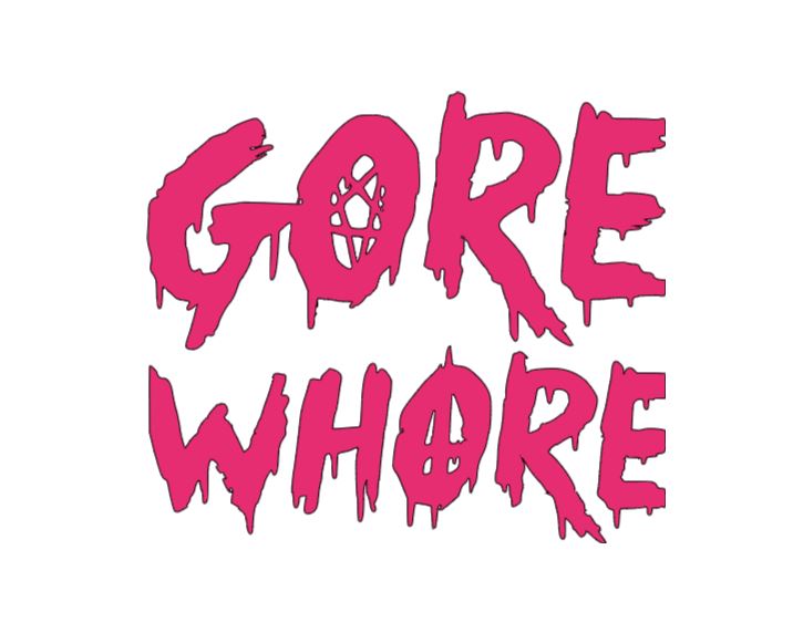 Gore Whore Vinyl Decal Sticker Halloween Horror Metaphysical