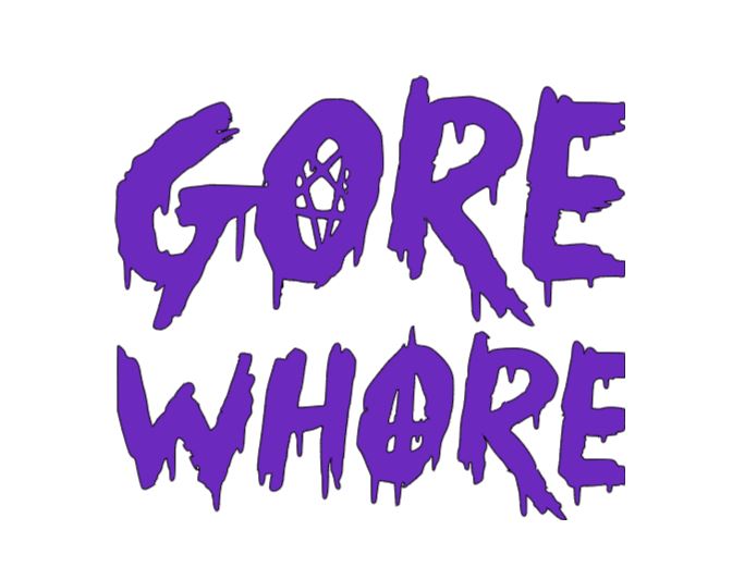 Gore Whore Vinyl Decal Sticker Halloween Horror Metaphysical