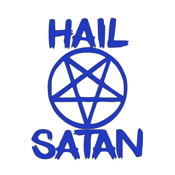 Hail Satan Vinyl Decal Sticker Halloween Horror Metaphysical